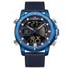 Naviforce Nitro Men Leather Watch Blue, NF917201