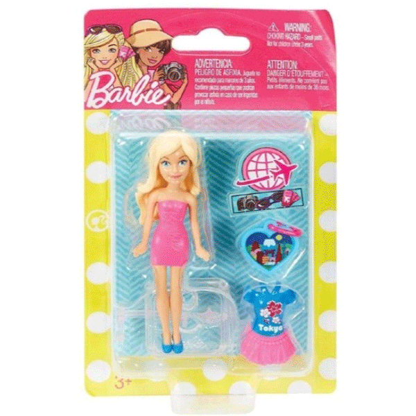 Barbie Travel Series Assorted- FHF02