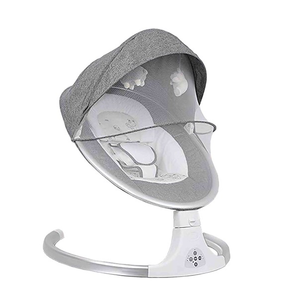 Electric Baby Rocker And Bouncer Grey GM279-1-grey