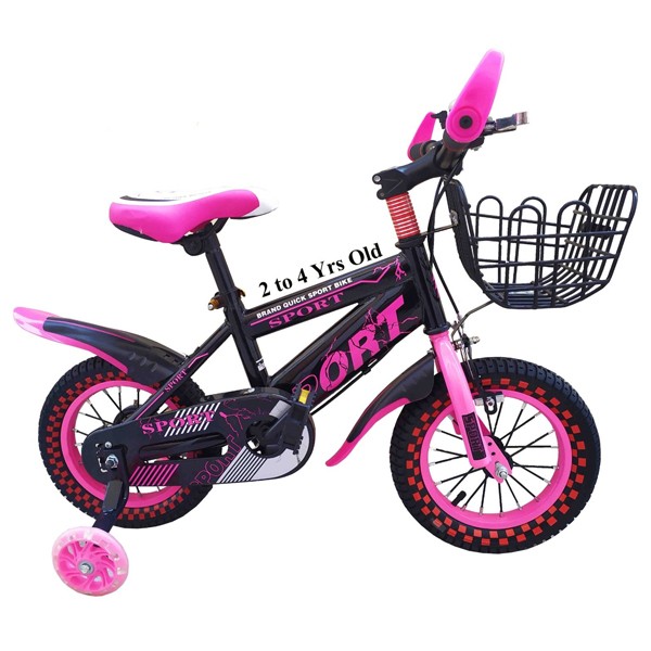 12 Inch Quick Sport Bicycle Pink GM17-p