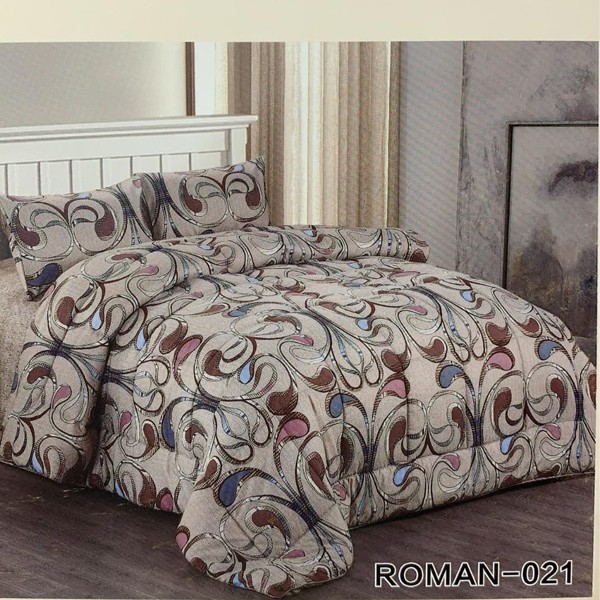 Roman King Size Comforter Set 4 pcs- 021