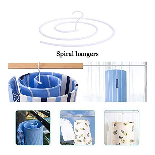 Amazon Best Selling Spiral Cloth Dryer Space Saver