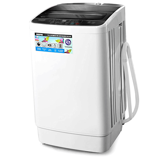Geepas GFWM6800LCQ Fully Automatic Washing Machine, 6KG