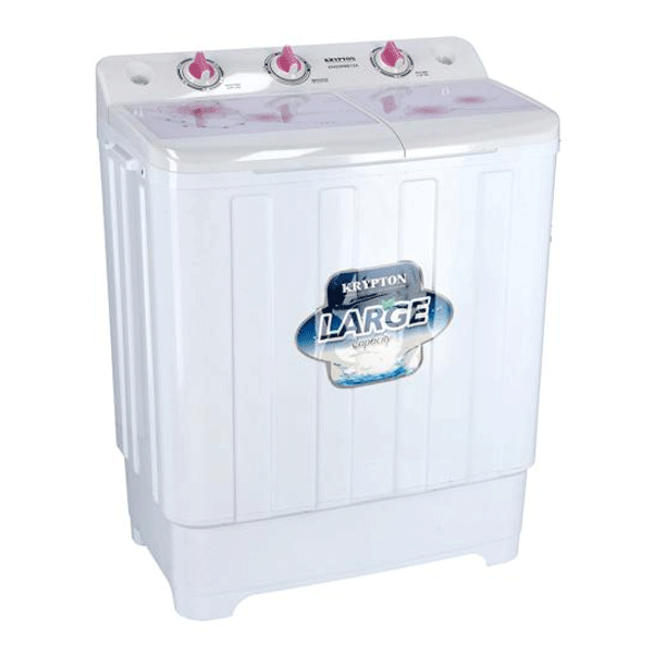 Krypton KNSW6124 Semi-Automatic High Efficient Top Loading Washing Machine 7.5Kg