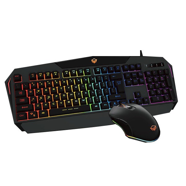 Meetion MT-C510 Rainbow Backlit Gaming Keyboard and Mouse