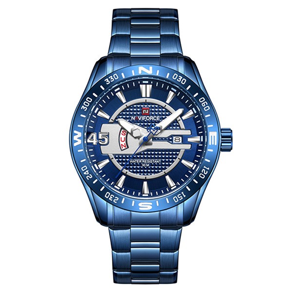 Naviforce 9157 Man Quartz Watch Blue, NF9157