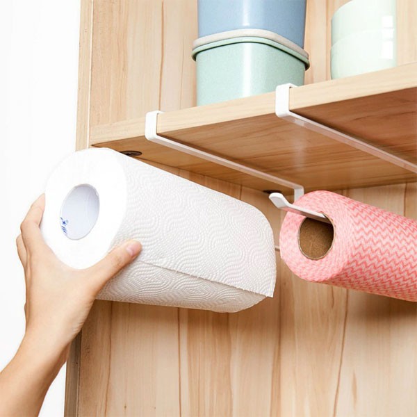 Iron Kitchen & Toilet Roll Paper Towel Holder