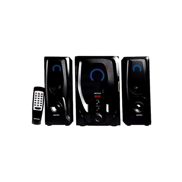 Krypton KNMS5038 2.1 Channel Multimedia Speaker System, Black