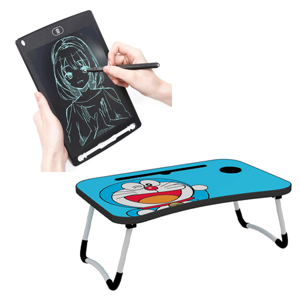 2 In 1 Childrens Laptop Table And Writing Tablet