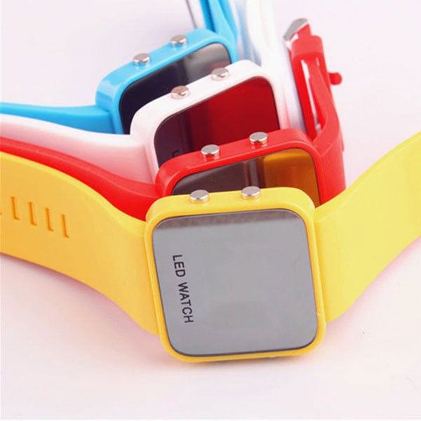 LED Watch Waterproof for Unisex, Assorted Color