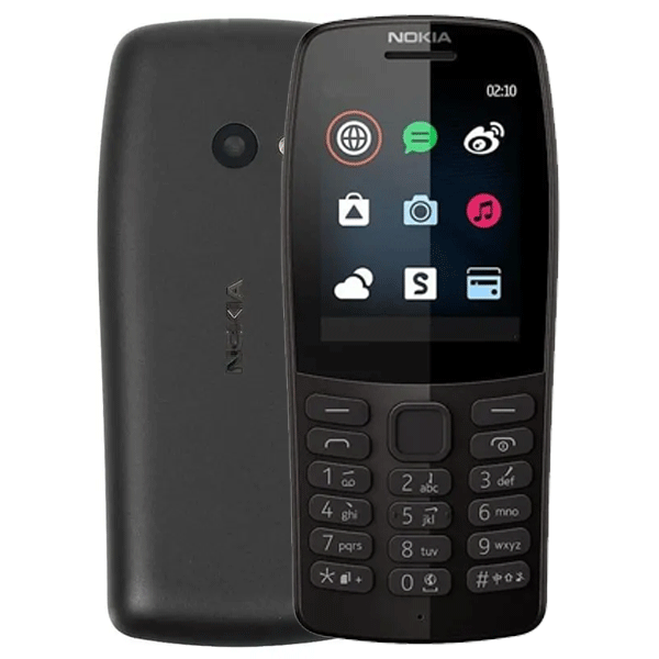 Nokia 210 Ta-1139 Dual Sim Gcc Black