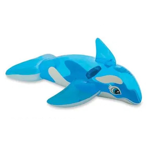 Animal Shape Water Inflatable Bed Blue Whale