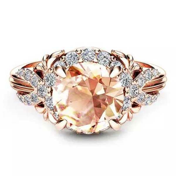 SIGNATURE COLLECTIONS SGR003 Romantic Confession Champagne Ring