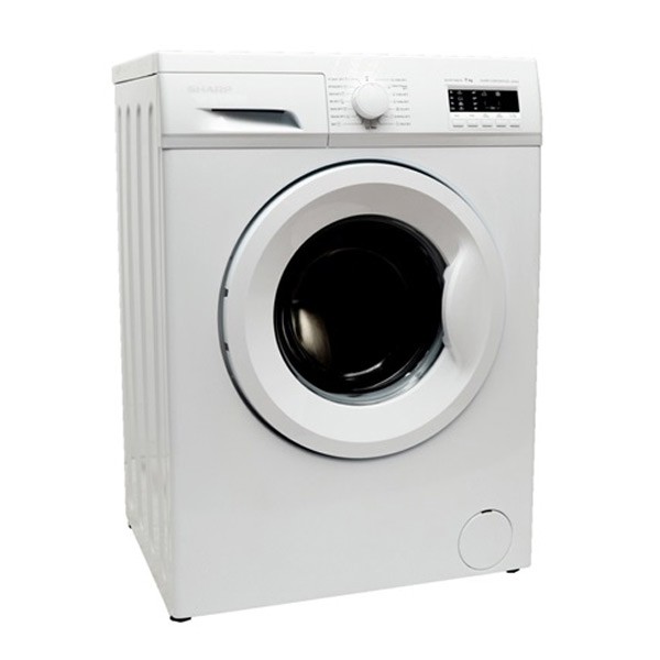 Sharp ES-FE610CZ-W Front Loading Washing Machine, 6Kg