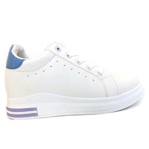 Casual Sneakers White and Blue -HV