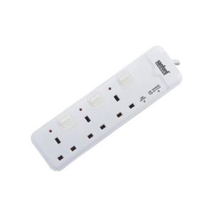 Sanford 3 Way Extension Socket- SF10117ES-HV