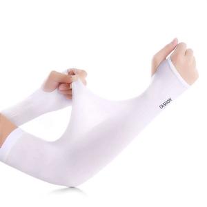 Ice Silk Sunscreen Cuff Breathable Summer Riding Cool Sleeves-HV