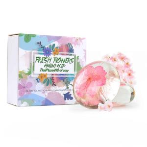 Amino Acid Essential Oil Flower Soap-HV