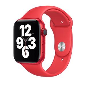 Apple Watch Strap 44mm Sport Band Regular, Red-HV