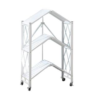 Kitchen Multifunctional Folding 3 Shelf White GM539-w-HV