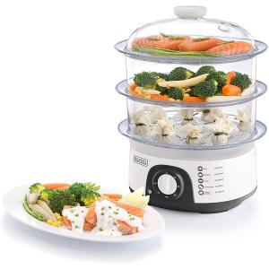 Black+Decker 3 Tier Steamer HS6000-B5-HV