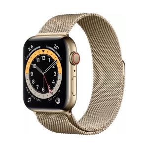 Apple Watch Series 6 44 mm GPS+ Cell Gold Steel-HV