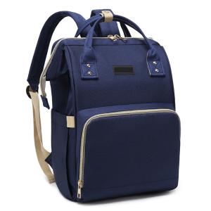 Diaper Bag Backpack and Multifunction Travel Backpack, Water Resistance and Large Capacity, Navy Blue-HV