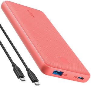 Anker A1231H52 PowerCore Slim PD 10000mAh Power Bank Pink-HV