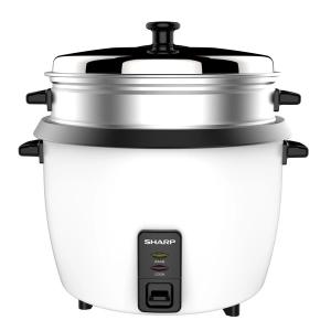 Sharp Rice Cooker 1.0L White KS-H108G-W3-HV