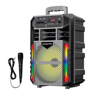 Hamilton HT-6602 Portable Speaker With Digital Display -HV