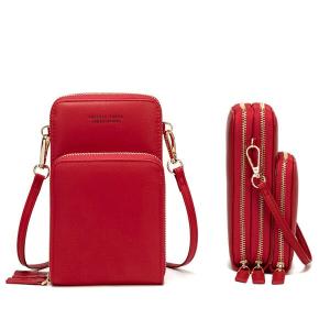 Forever Young Multifunctional Crossbody and Shoulder Bag For Women, Red-HV