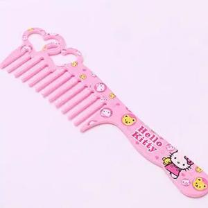 Hello Kitty Plastic Princess Comb Love Heart-HV