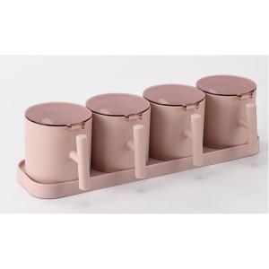 Nordic Design Square Seasoning Boxes With Lid 4 pcs-HV