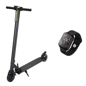 FOR ALL FX 6 Electric Foldable scooter with F9 Smartwatch-HV