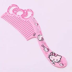 Hello Kitty Plastic Princess Comb Hollow Bowknot-HV