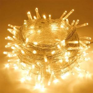 LED String Decoration Light Warm White 10 Meter- Multiple Lighting Modes-HV