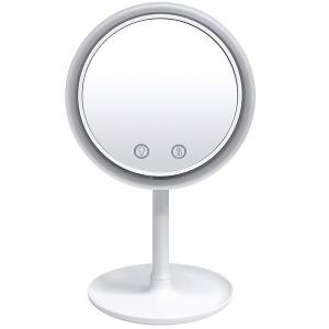 Beauty Breeze Lighted Mirror with Cooling Fan For Sweat Free Makeup-HV