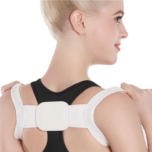 GO FIT 2021 Hot selling Adjustable Back Posture Corrector White Color-HV