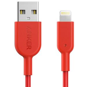 Anker A8432H91 Powerline II lightning (3ft) Red-HV