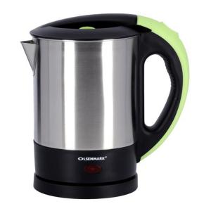 Olsenmark OMK2253 Stainless Steel Electric Kettle with Double Sensor Control, 1 L-HV