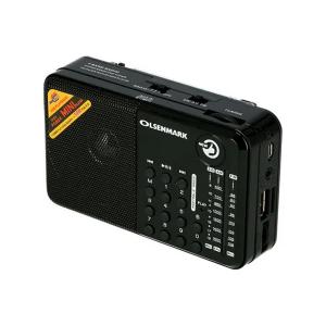 Olsenmark FM Radio Black OMR1273-HV