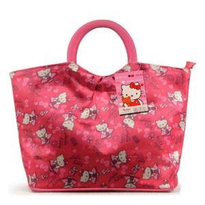 Hello Kitty High Quality Waterproof Round Mouth Handbag-HV