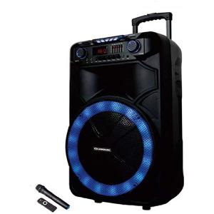 Olsenmark OMMS1180 Party Speaker with Remote Control & Mic-HV