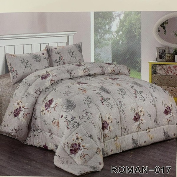 Roman King Size Comforter Set 4 pcs- 017