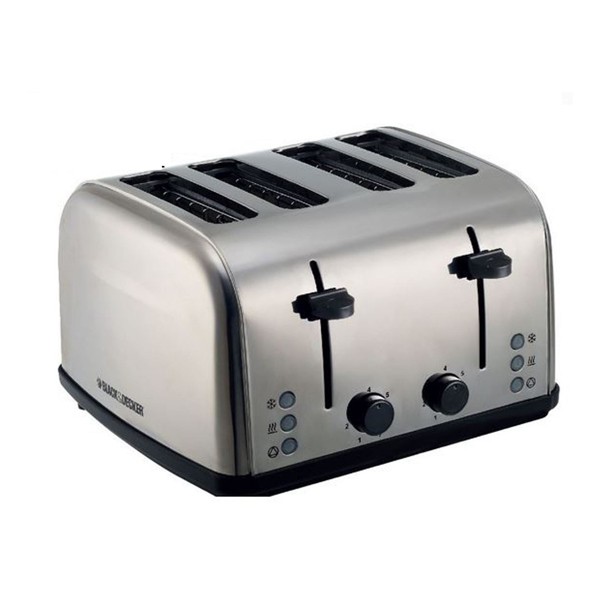 Black + Decker 4 Slice Toaster ET304-B5	