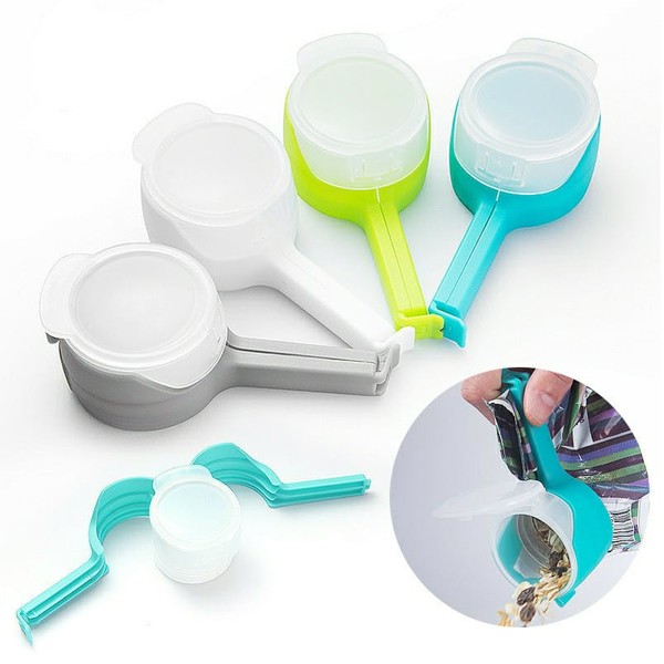 Innovative Multifunctional Magic Lid Clips For Plastic Bags