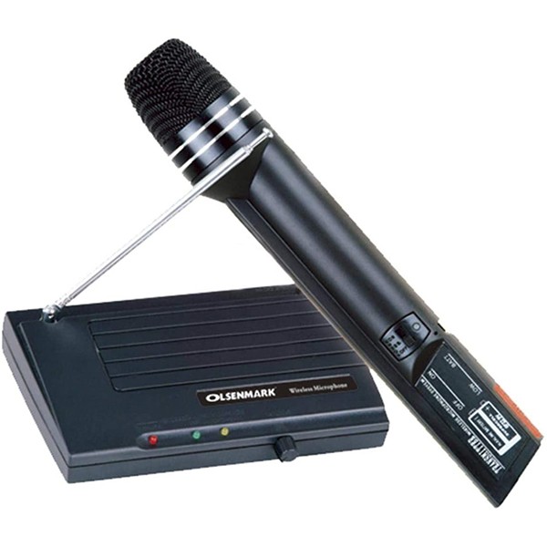 Olsenmark OMMP1240 Wireless Microphone with Reciever System