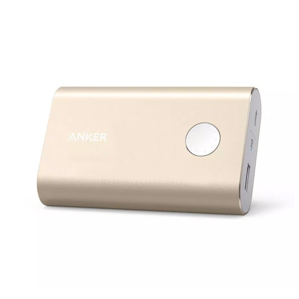 Anker Powercore+10050mAh Quick Charge 3.0 Power Bank Golden A1311HB1