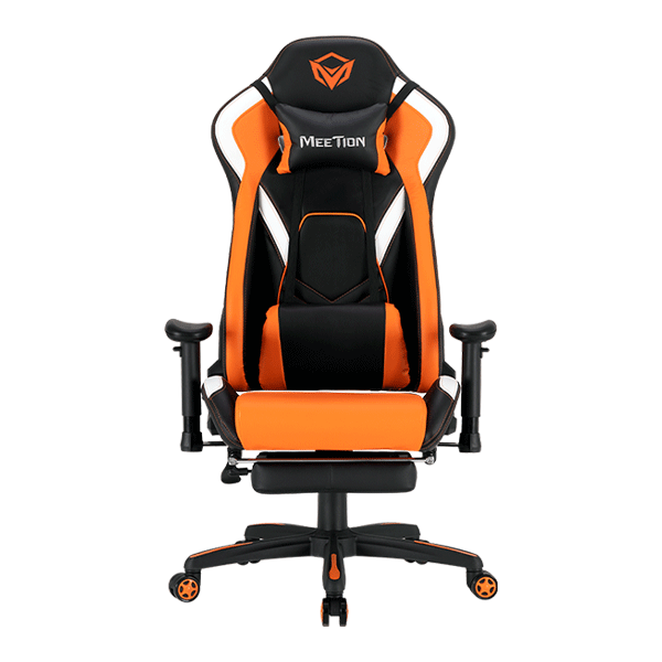 Meetion MT-CHR22 Gaming Chair Black+Orange
