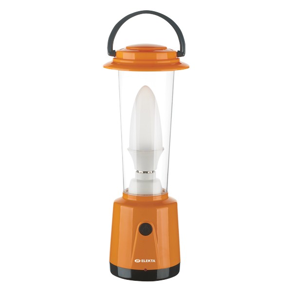 Elekta ELEDE-1207 Rechargeable LED Lantern Orange